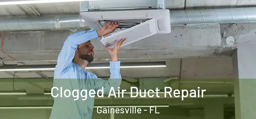 Clogged Air Duct Repair Gainesville - FL